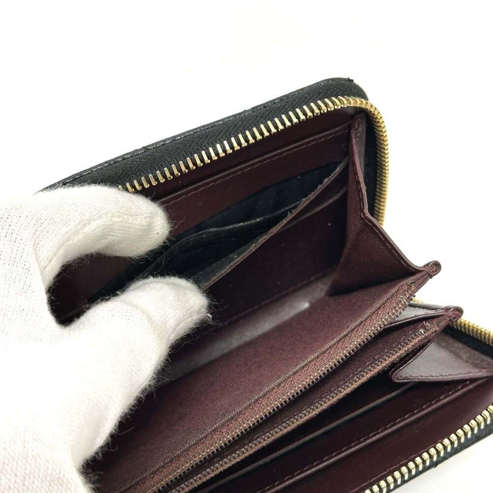 CHANEL Authentic Black Caviar Leather Logo Wallet - Picture 13 of 16